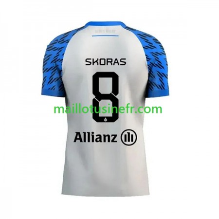 Maillot de Foot Club Brugge Michal Skoras 8 Extérieur 2023-24